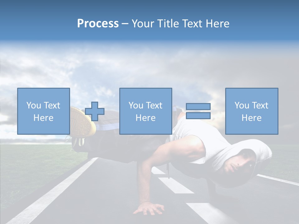 Sport Game Man PowerPoint Template