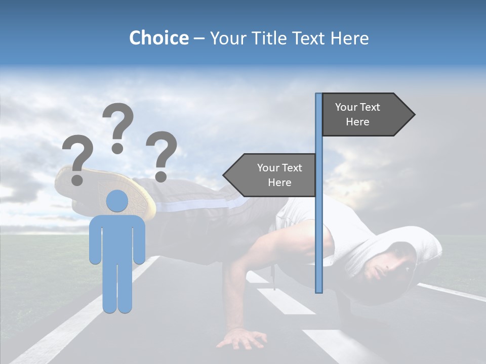 Sport Game Man PowerPoint Template