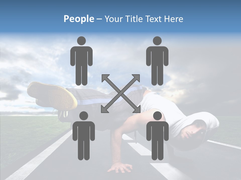 Sport Game Man PowerPoint Template