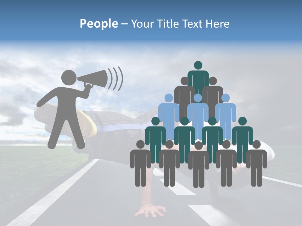 Sport Game Man PowerPoint Template