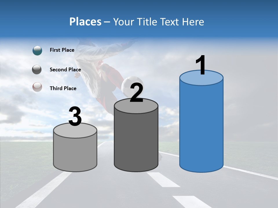 City Player Ball PowerPoint Template