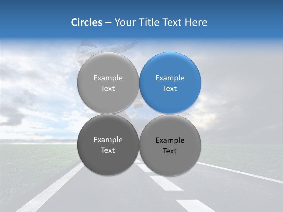 City Player Ball PowerPoint Template