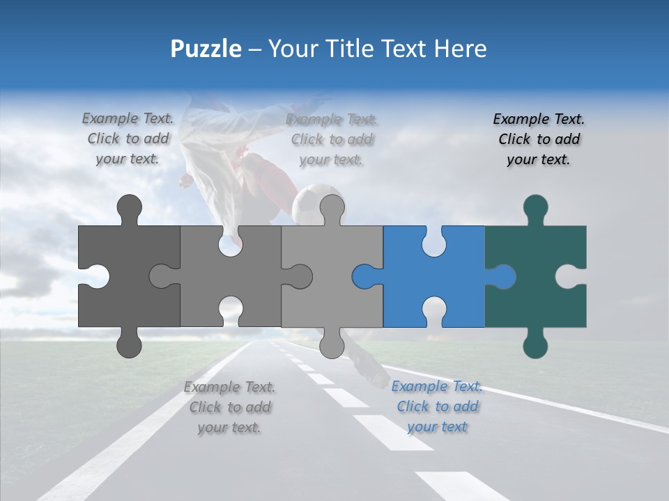 City Player Ball PowerPoint Template