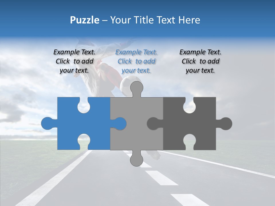 City Player Ball PowerPoint Template