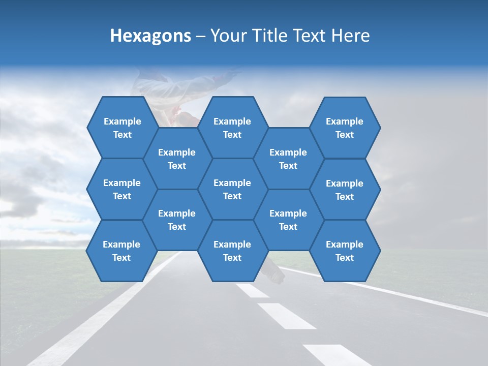 City Player Ball PowerPoint Template