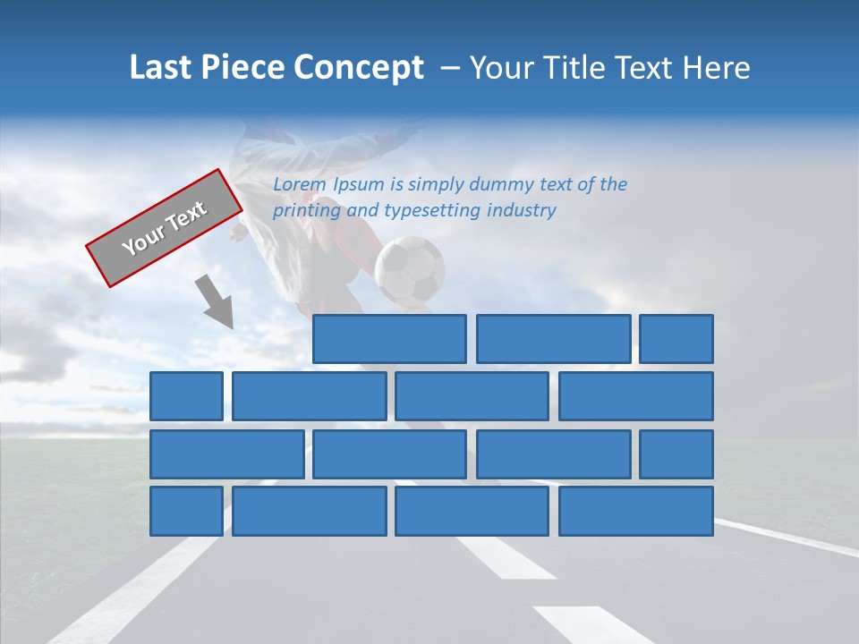 City Player Ball PowerPoint Template