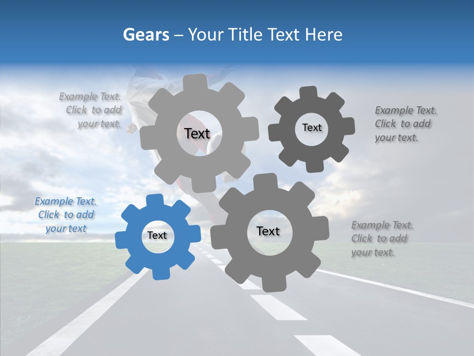 City Player Ball PowerPoint Template