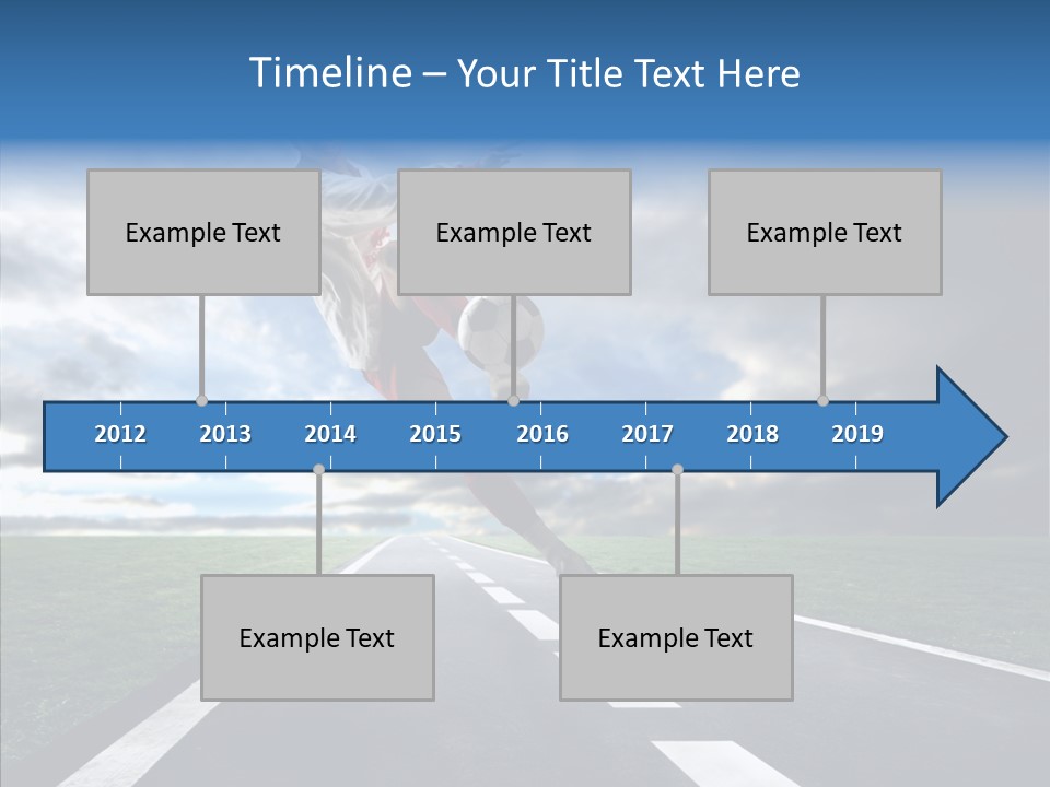 City Player Ball PowerPoint Template