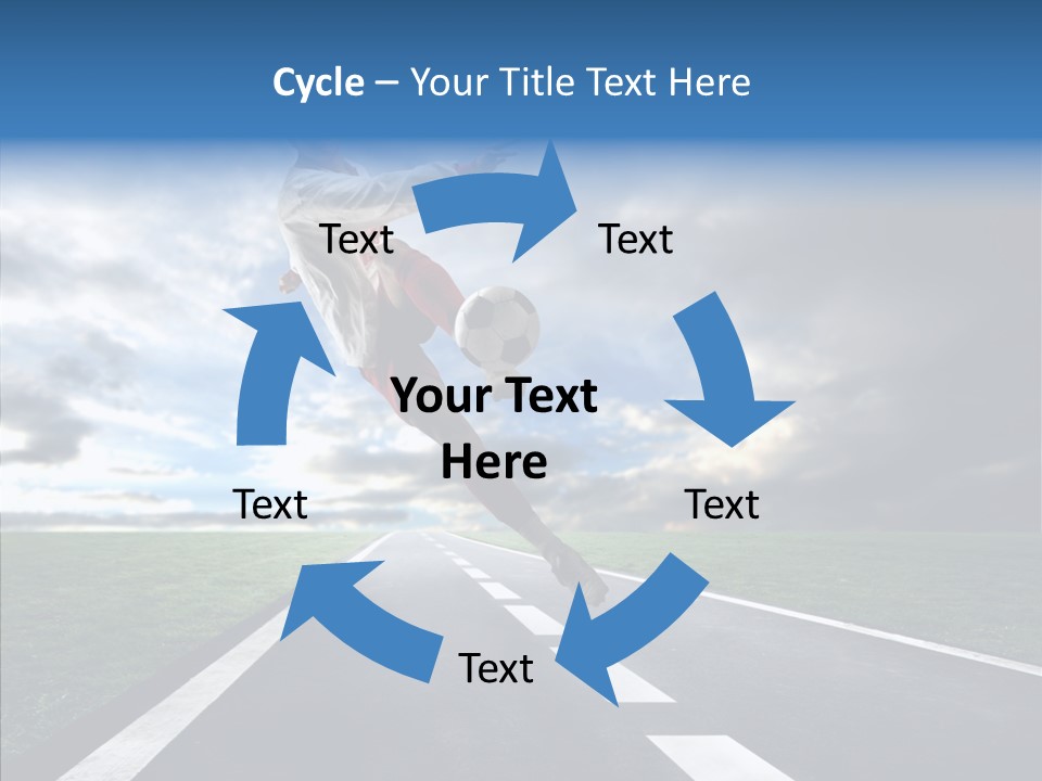 City Player Ball PowerPoint Template