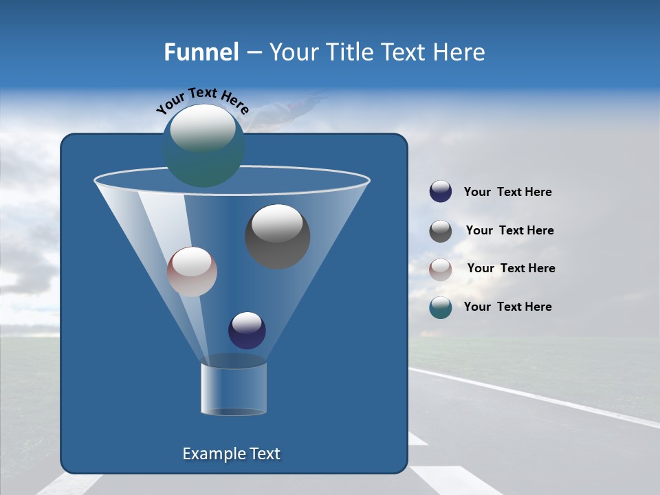 City Player Ball PowerPoint Template