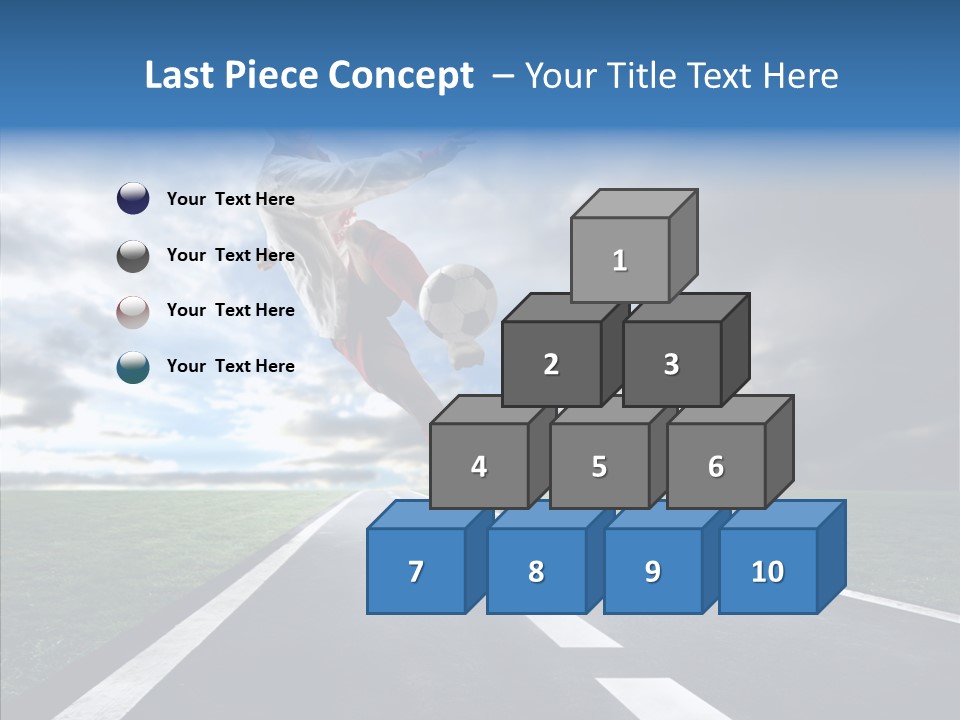 City Player Ball PowerPoint Template