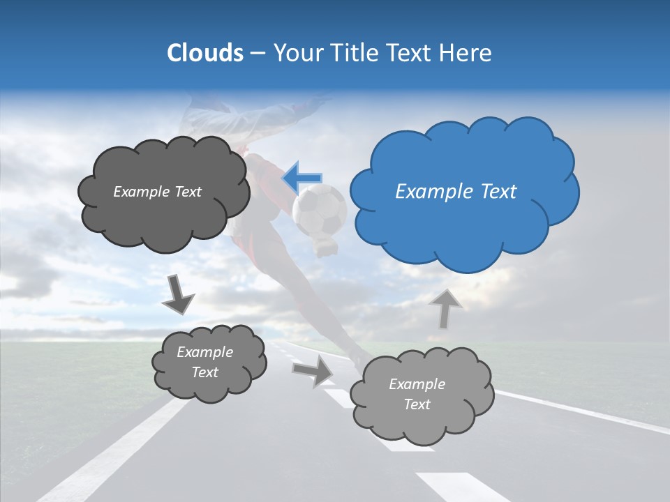 City Player Ball PowerPoint Template