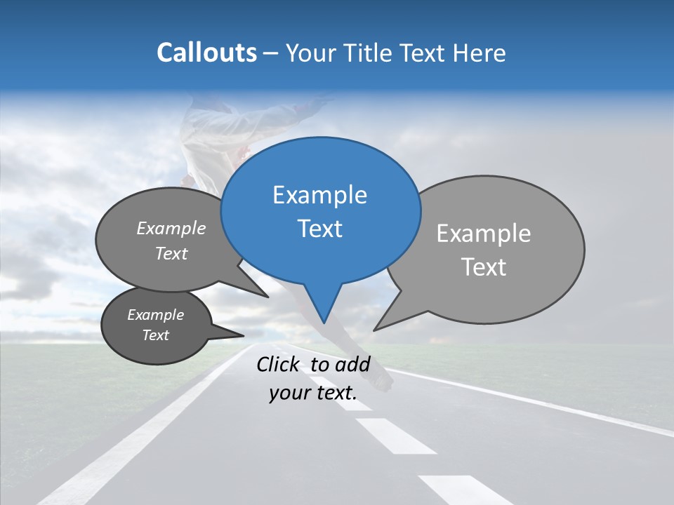 City Player Ball PowerPoint Template