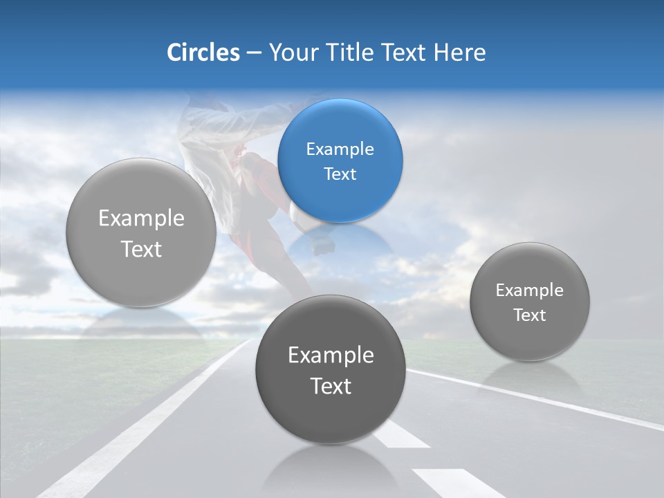 City Player Ball PowerPoint Template