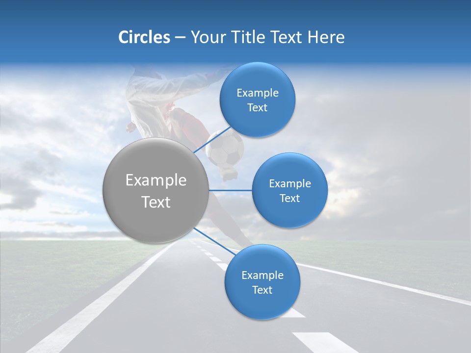 City Player Ball PowerPoint Template