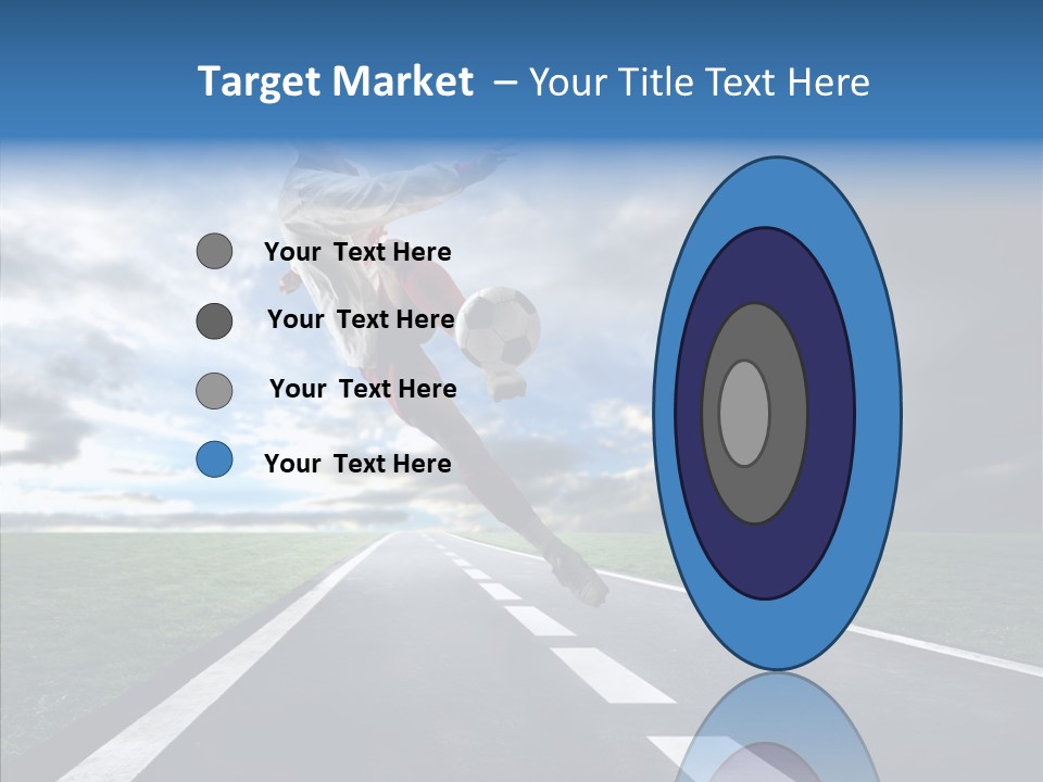 City Player Ball PowerPoint Template