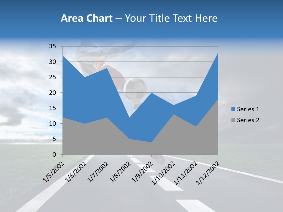 City Player Ball PowerPoint Template