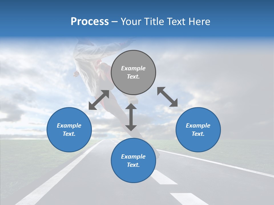 City Player Ball PowerPoint Template