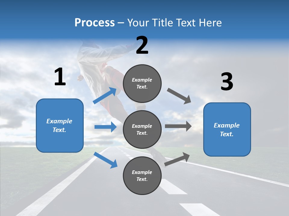 City Player Ball PowerPoint Template