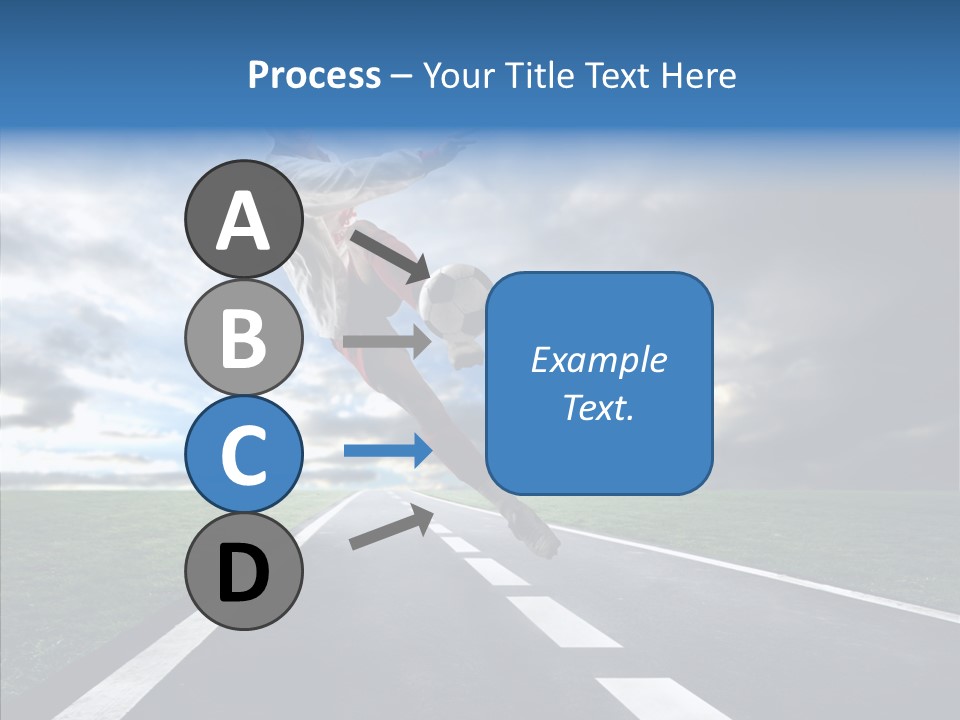 City Player Ball PowerPoint Template