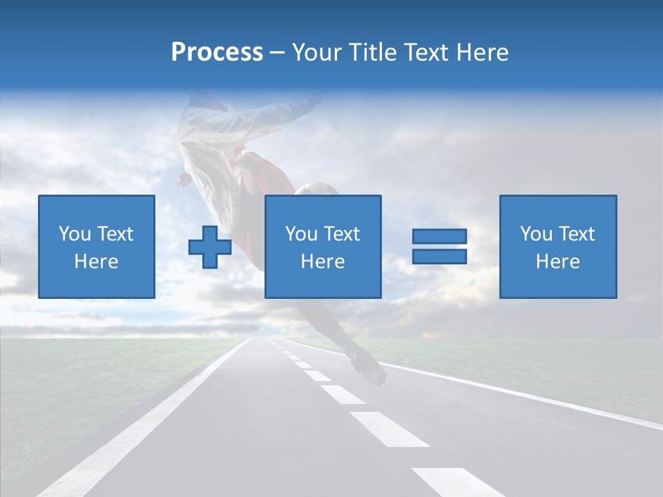 City Player Ball PowerPoint Template
