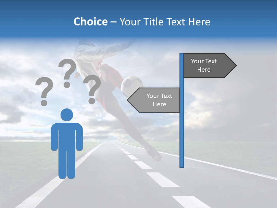 City Player Ball PowerPoint Template