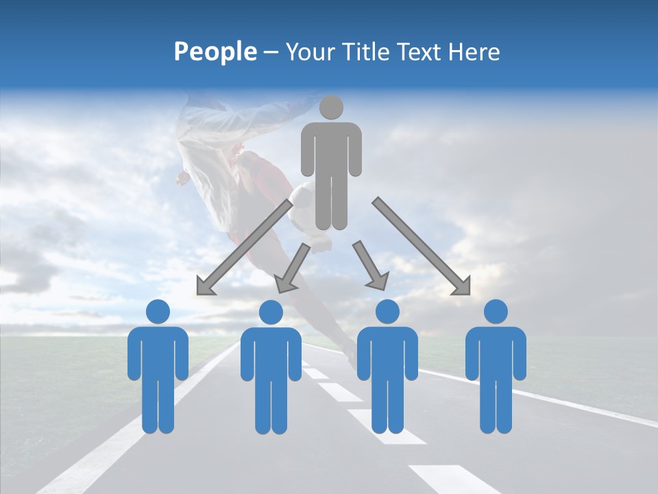 City Player Ball PowerPoint Template