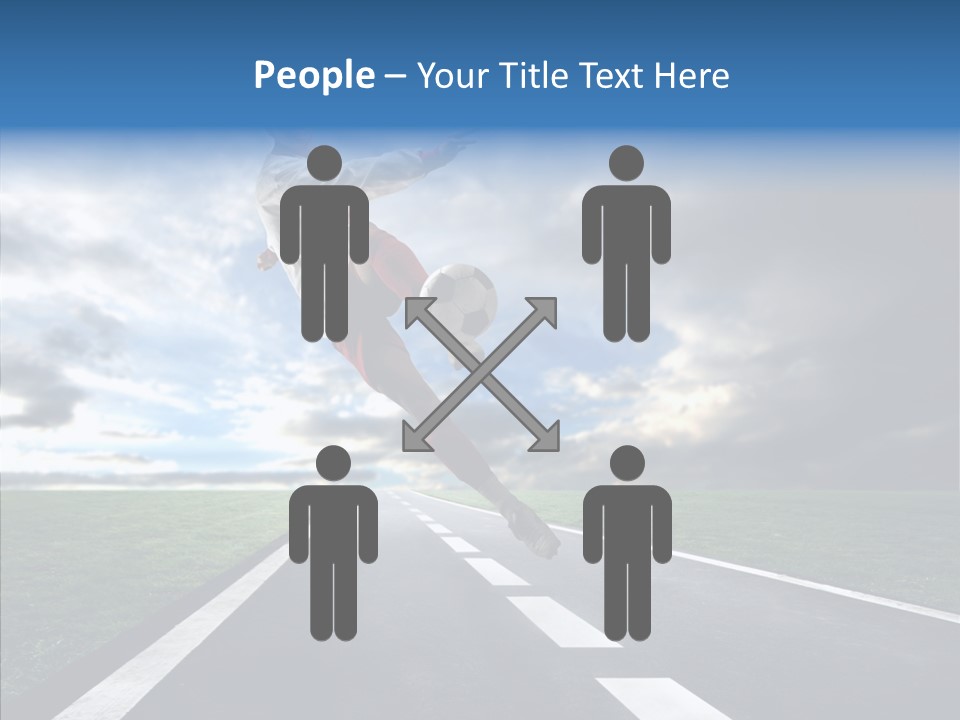 City Player Ball PowerPoint Template