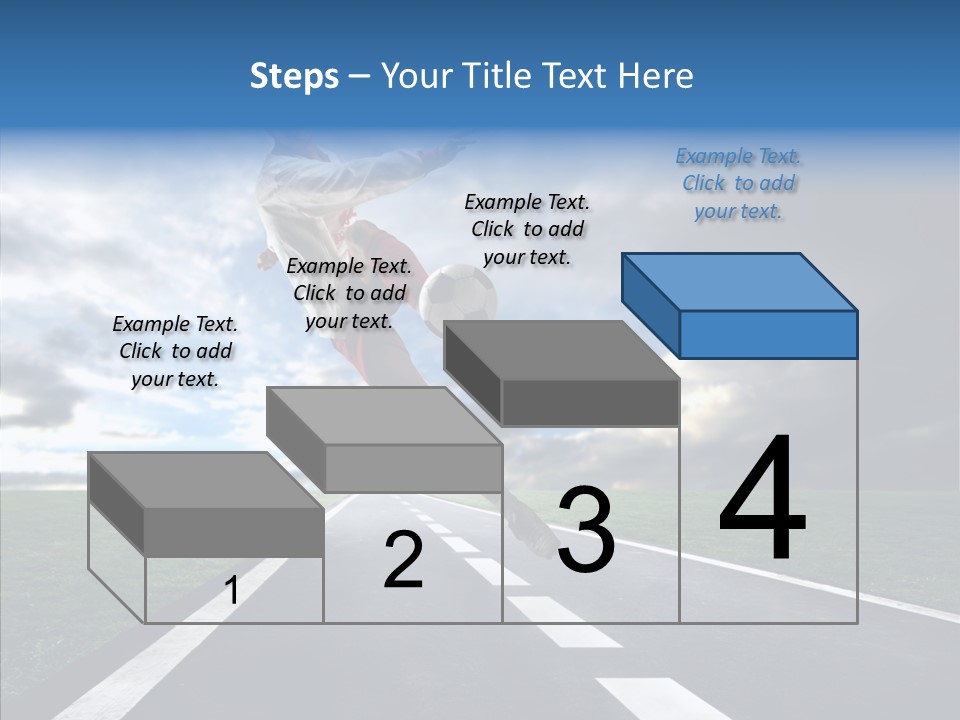 City Player Ball PowerPoint Template