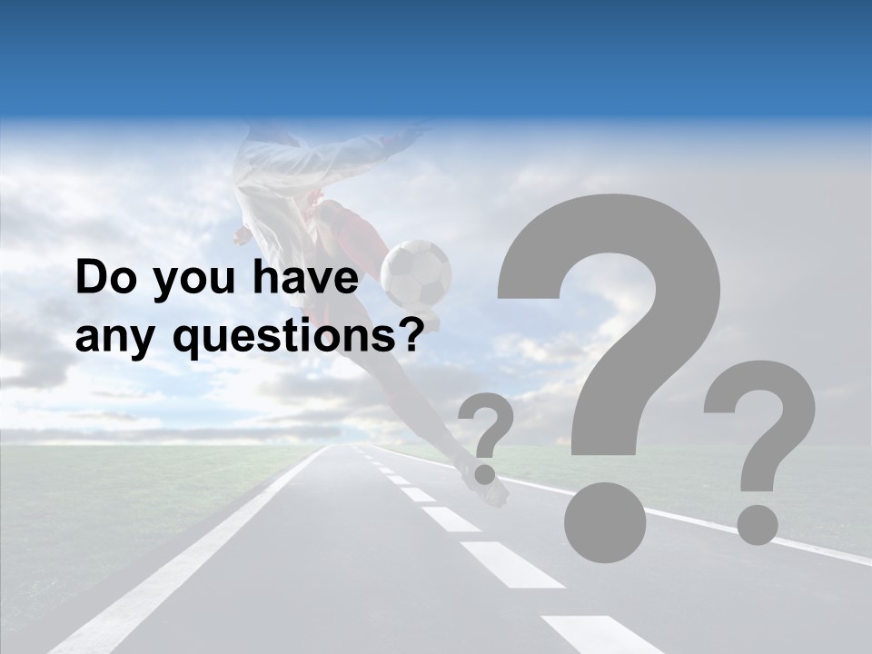 City Player Ball PowerPoint Template