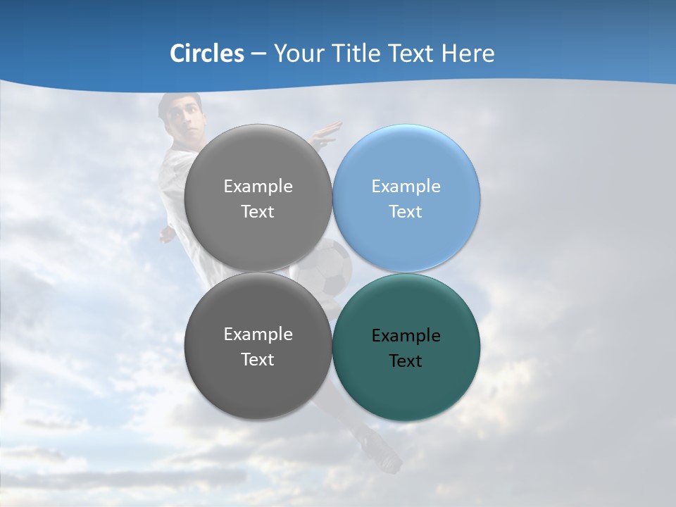 Ball Sunset Beautiful PowerPoint Template