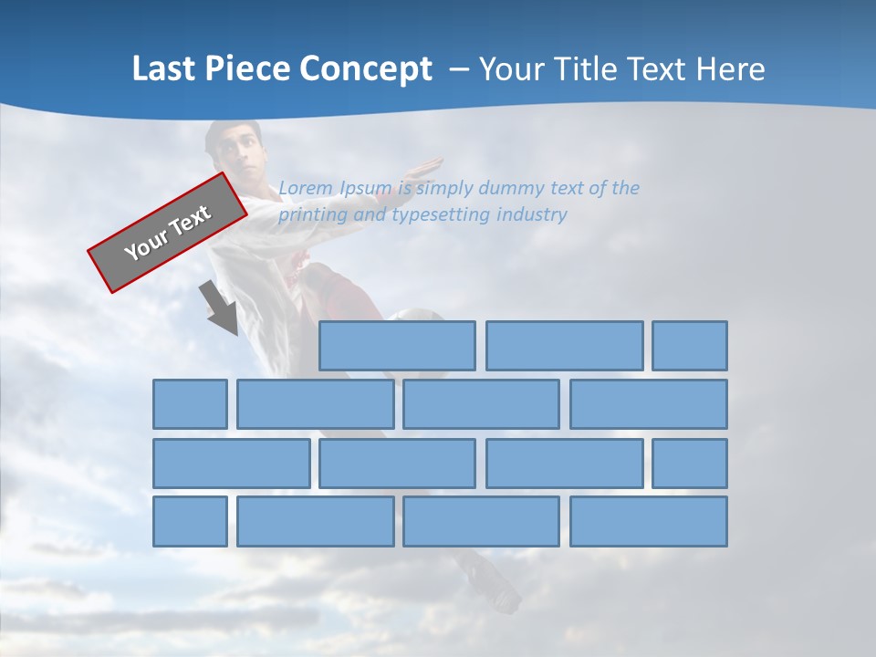 Ball Sunset Beautiful PowerPoint Template