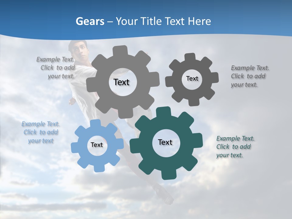 Ball Sunset Beautiful PowerPoint Template