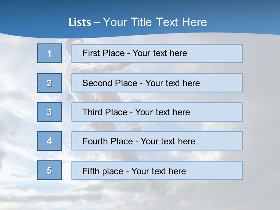 Ball Sunset Beautiful PowerPoint Template