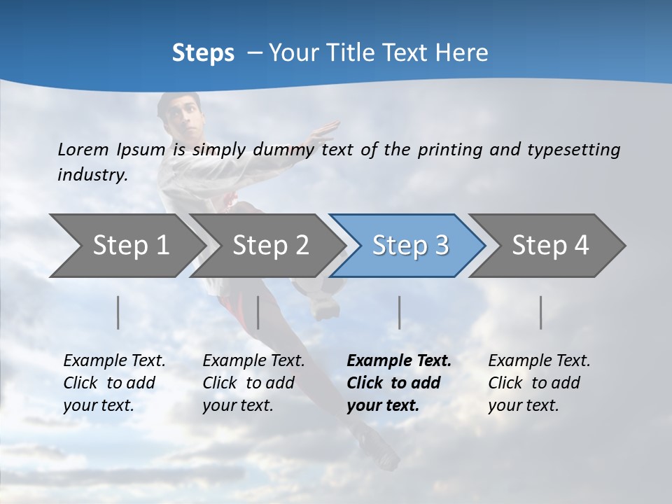Ball Sunset Beautiful PowerPoint Template