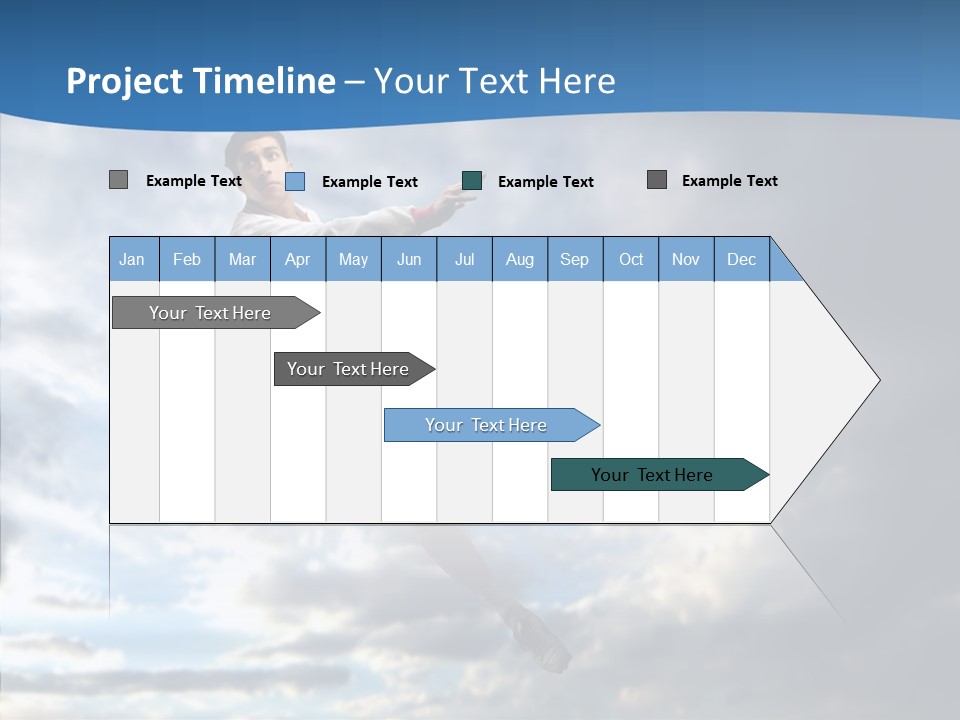 Ball Sunset Beautiful PowerPoint Template