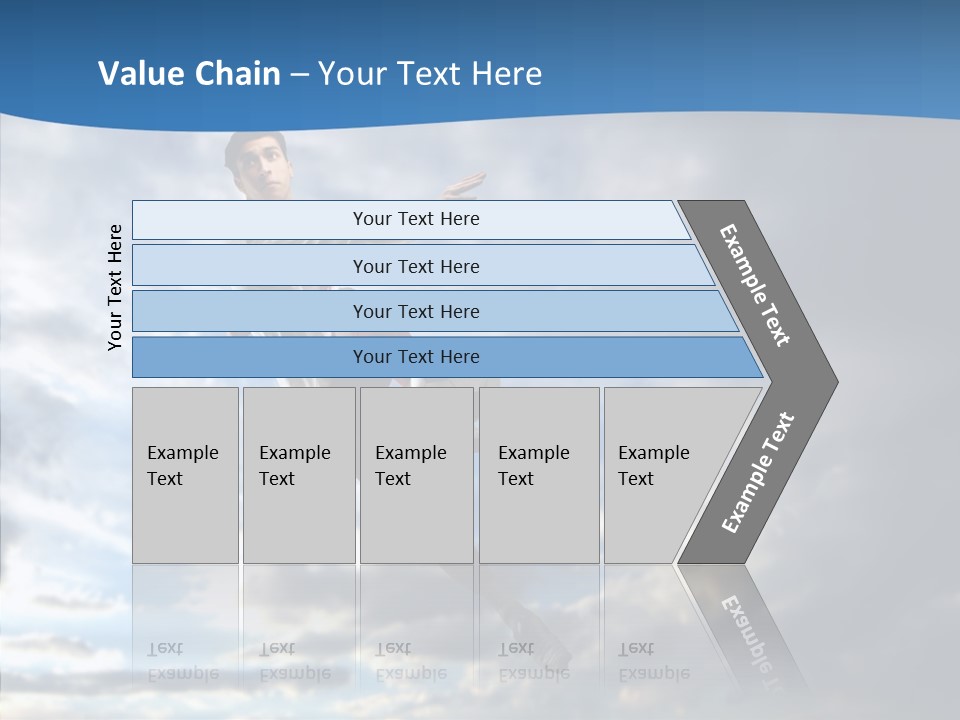 Ball Sunset Beautiful PowerPoint Template