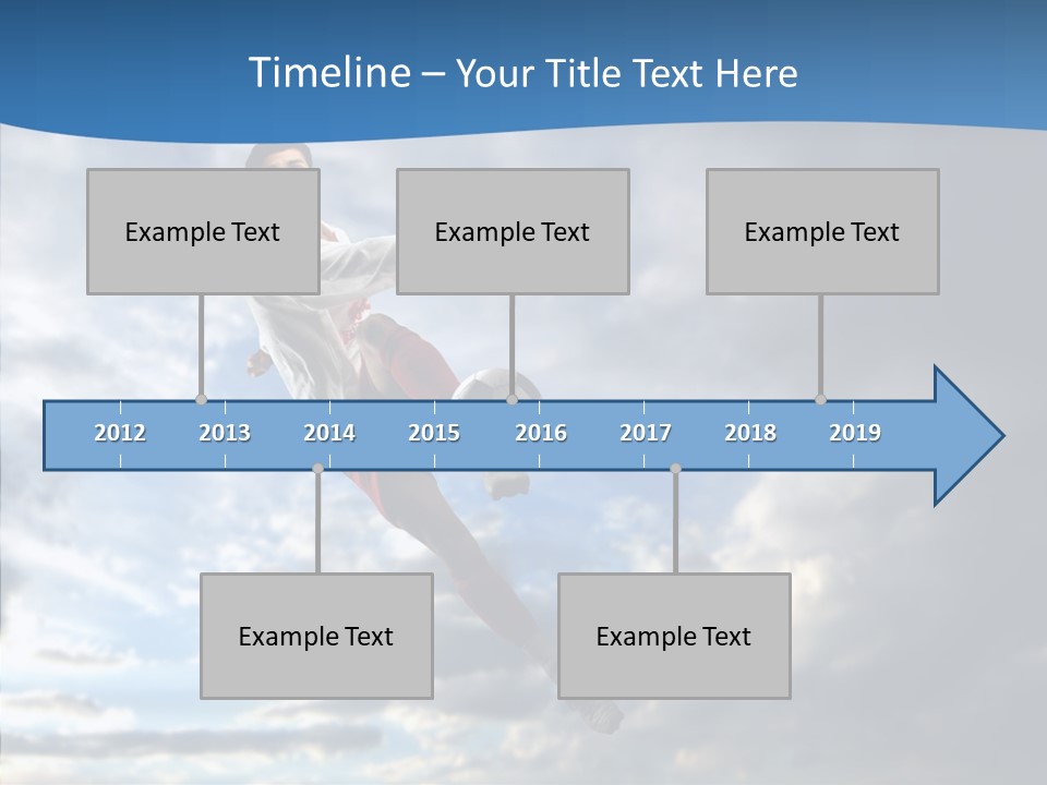 Ball Sunset Beautiful PowerPoint Template