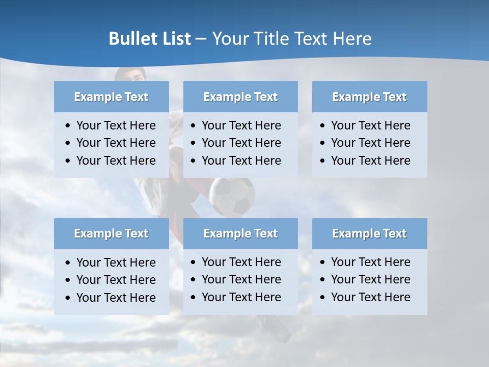 Ball Sunset Beautiful PowerPoint Template
