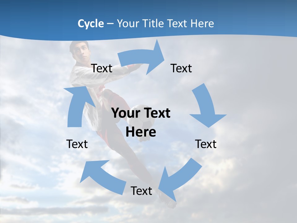 Ball Sunset Beautiful PowerPoint Template