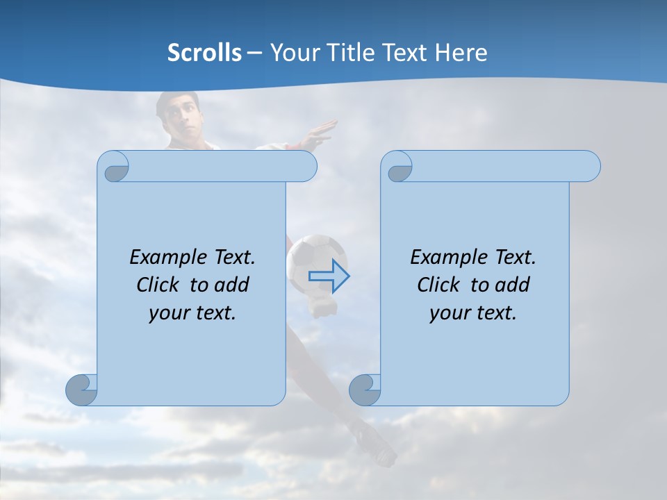 Ball Sunset Beautiful PowerPoint Template