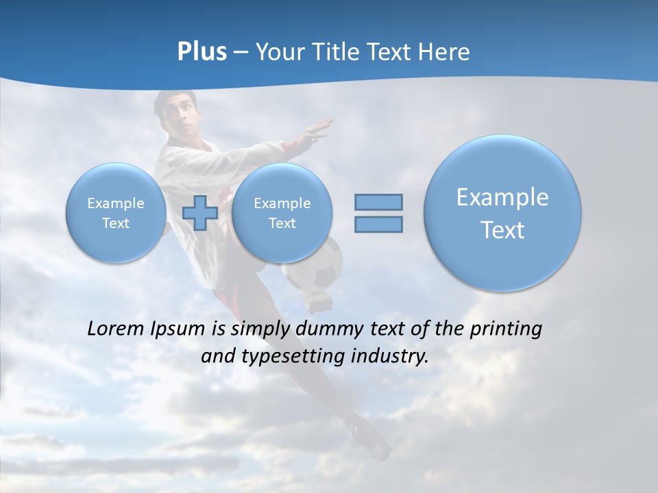 Ball Sunset Beautiful PowerPoint Template