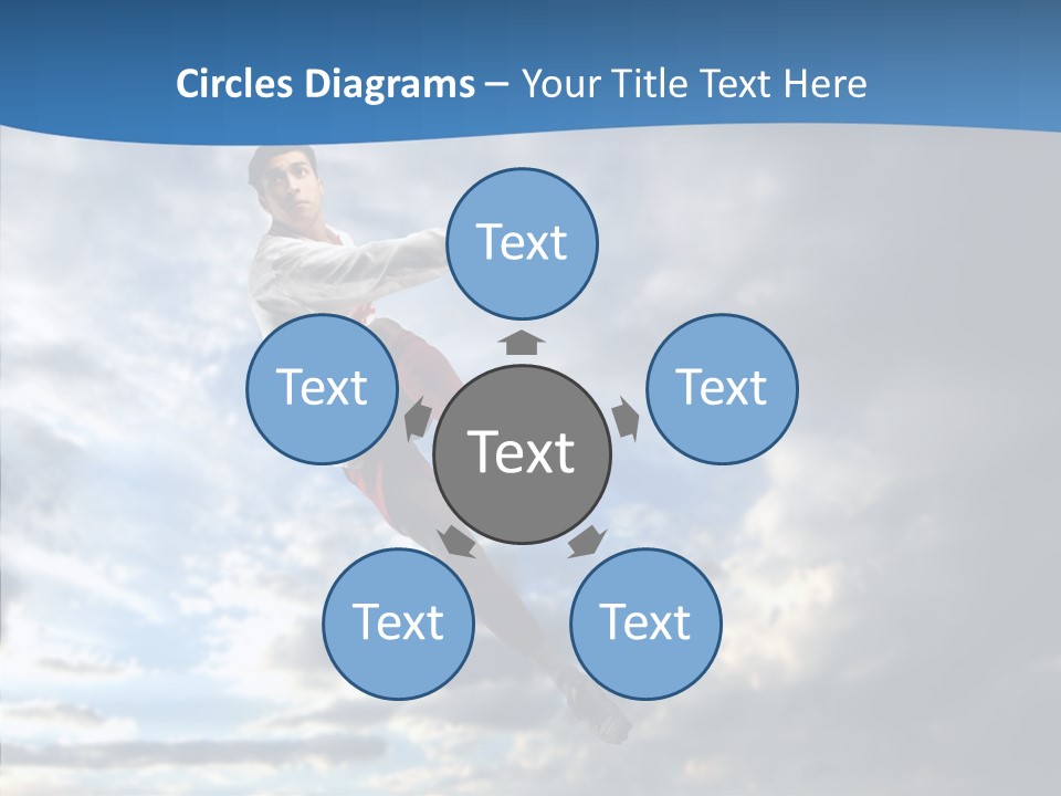 Ball Sunset Beautiful PowerPoint Template