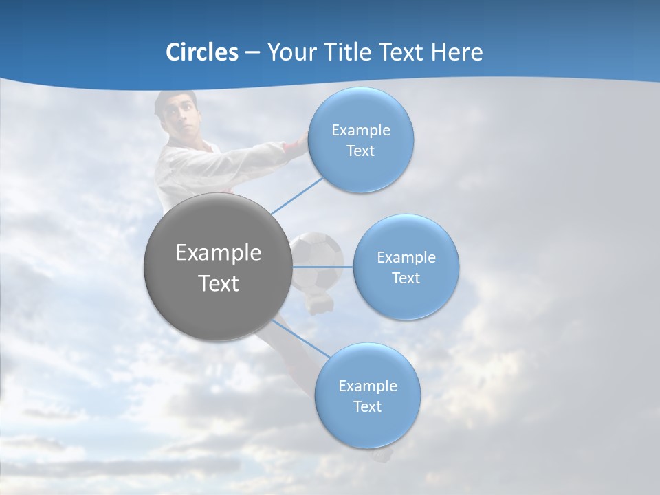 Ball Sunset Beautiful PowerPoint Template