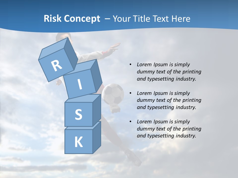 Ball Sunset Beautiful PowerPoint Template