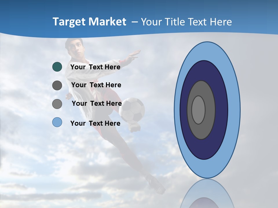 Ball Sunset Beautiful PowerPoint Template