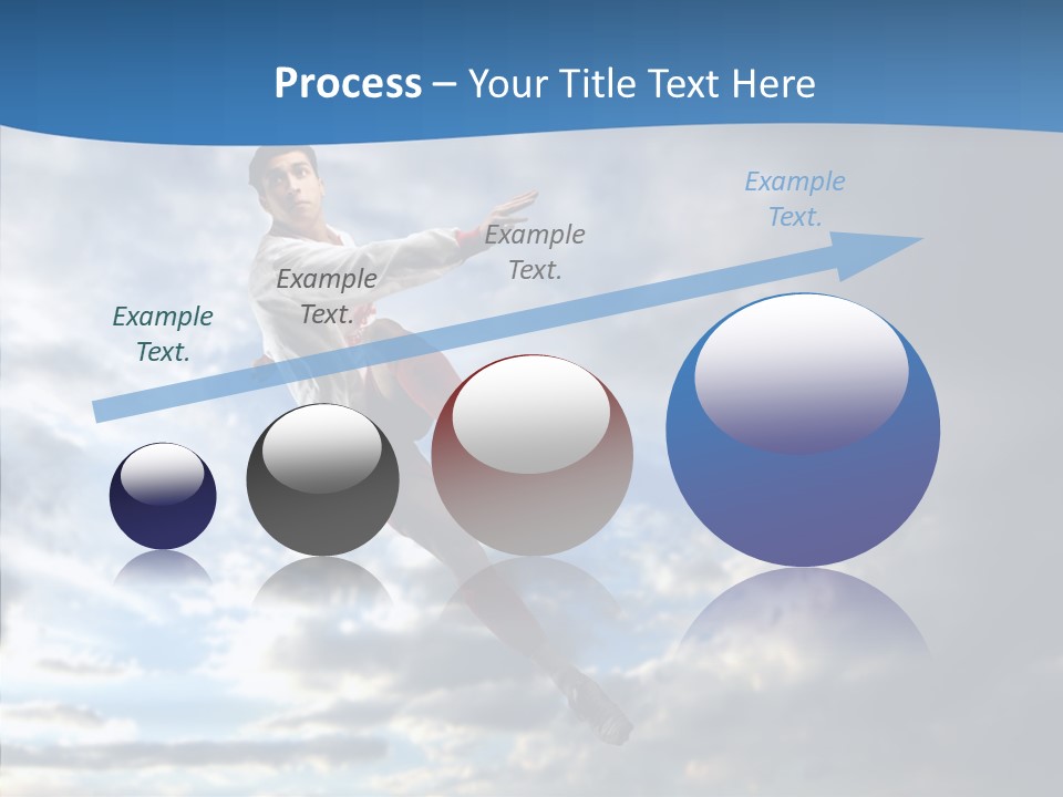 Ball Sunset Beautiful PowerPoint Template