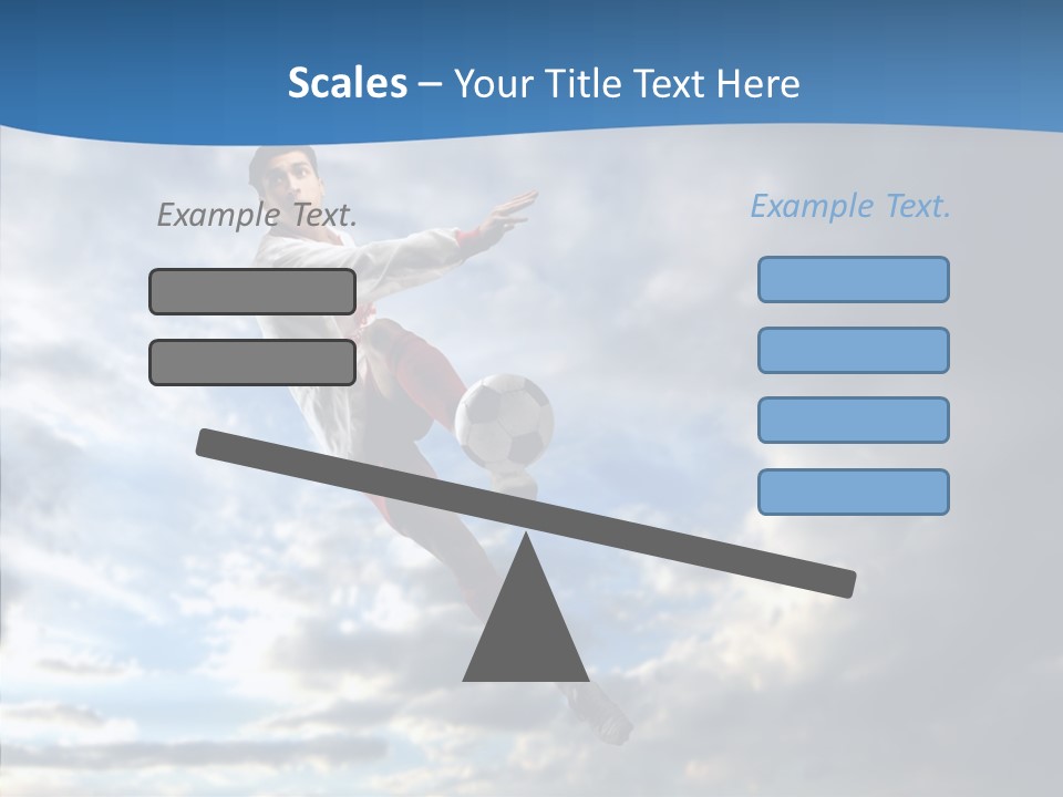 Ball Sunset Beautiful PowerPoint Template