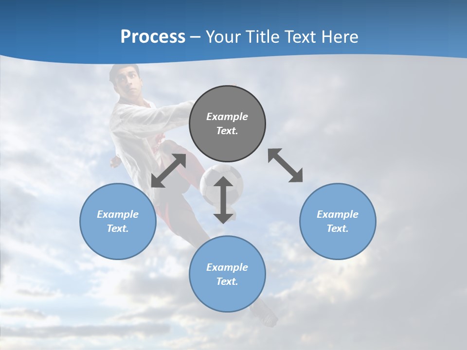 Ball Sunset Beautiful PowerPoint Template