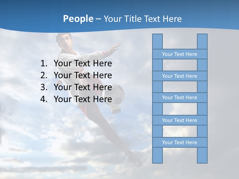 Ball Sunset Beautiful PowerPoint Template